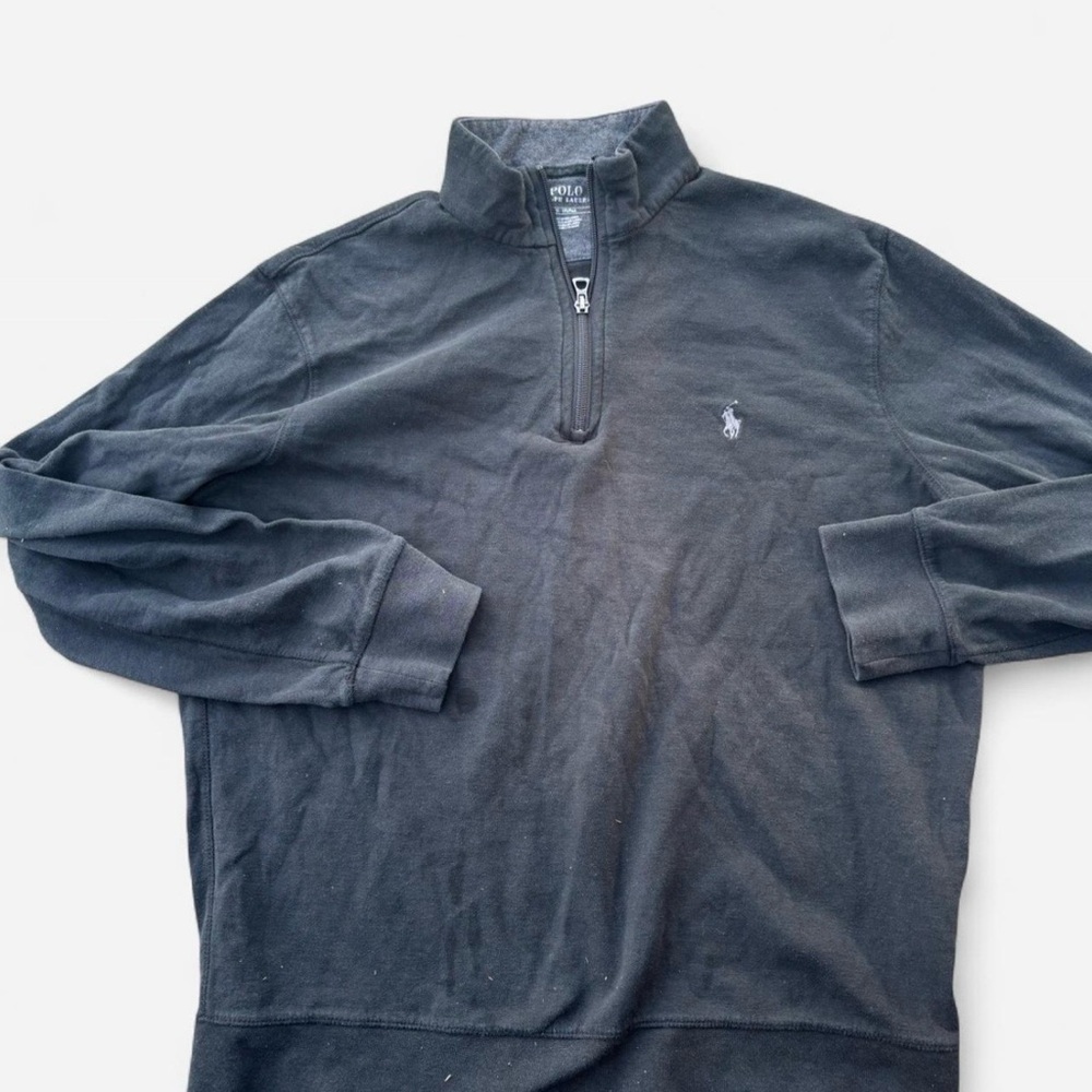 Polo Ralph Lauren Black Quarter-zip
